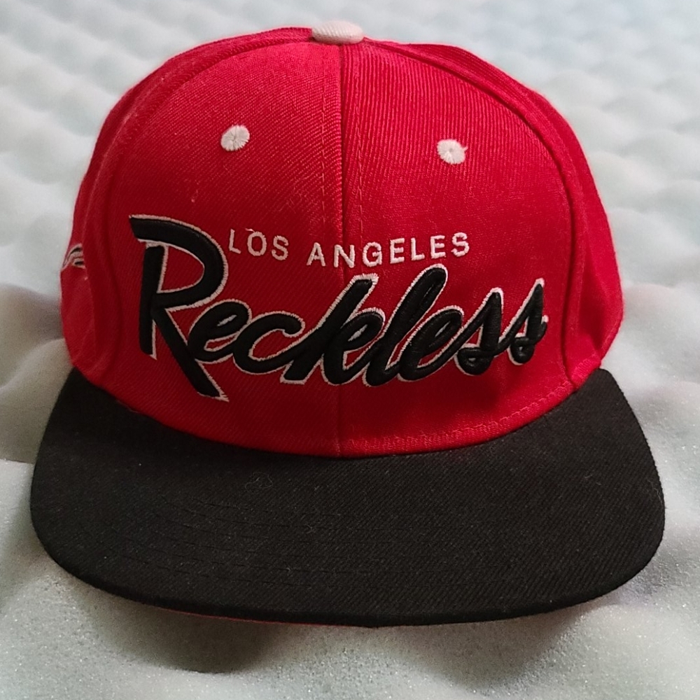 Reckless snapback hat